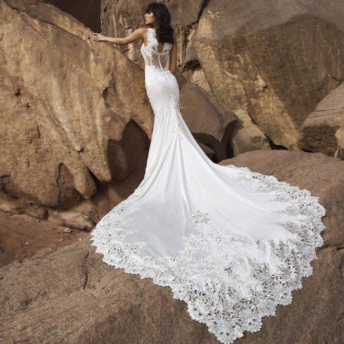 Платья свадебные непышные - фото узких платьев для невесты