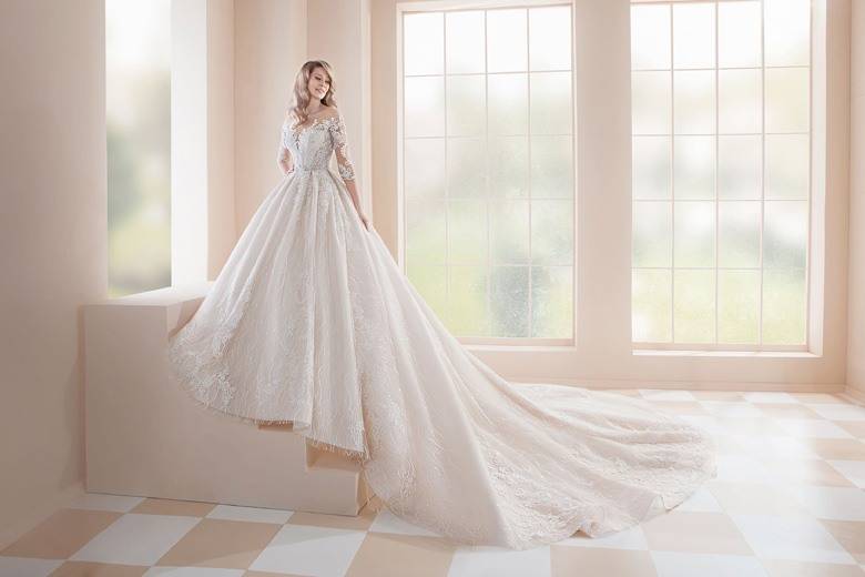 Модные пышные свадебные платья – обзор лучших моделей