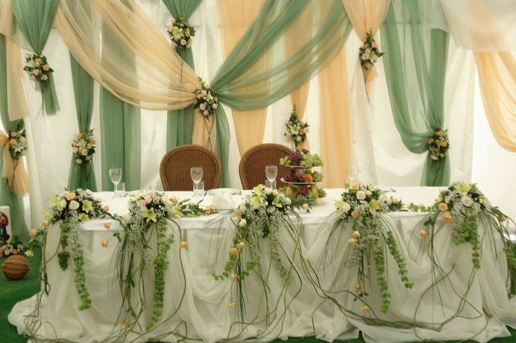 Зеленая свадьба: варианты оформления, наряды, аксессуары