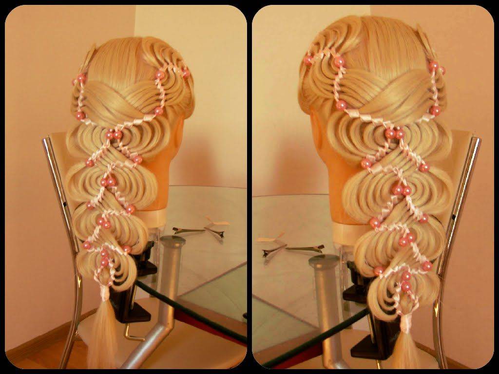 Свадебные косы из длинных волос – 5 мастер-классов причесок с плетениями
