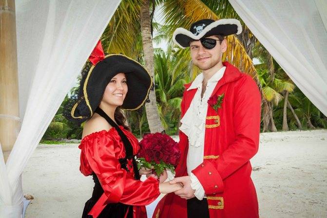 Пиратская свадьба (фото и видео)