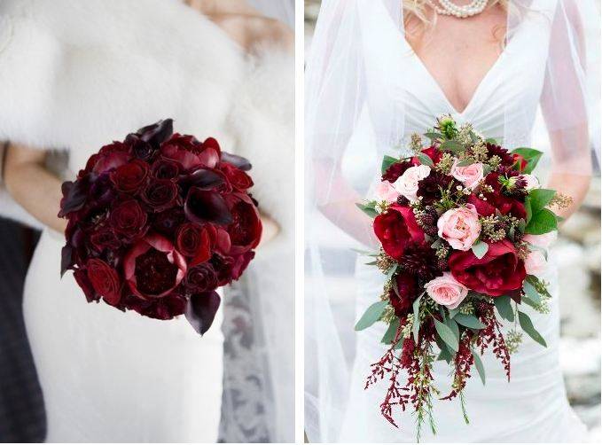 Модные свадебные букеты 2021 - как выбрать цветы для невесты