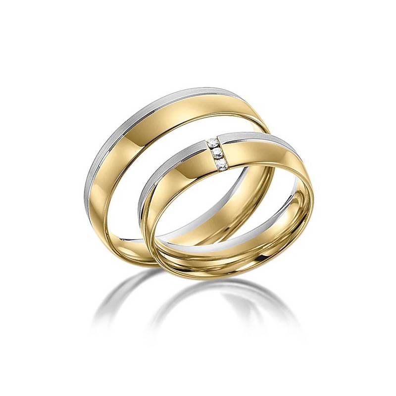 Красивые обручальные кольца из белого золота — оригинальные модели
