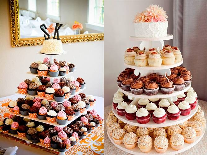 Чем заменить торт на свадьбе: 15 сладких идей