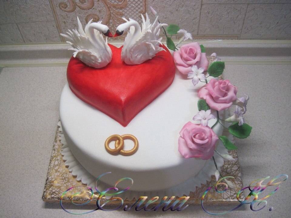 ᐉ свадебные торты в виде сердца - модные идеи - svadebniy-mir.su