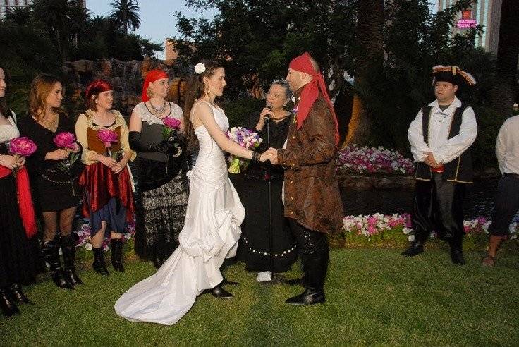 Выкуп невесты в стиле пиратов