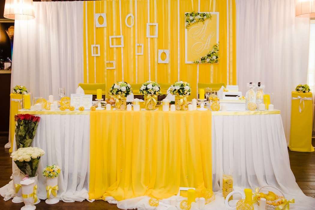 Свадьба в золотом цвете в тренде [2019] – оформление зала ? & фото примеров