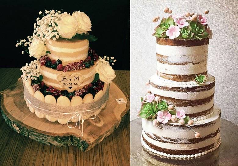 Двухъярусный свадебный торт: как выбрать и не ошибиться