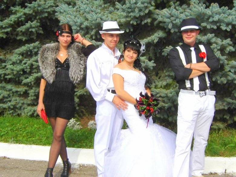 Гангстерская свадьба в стиле «чикаго»