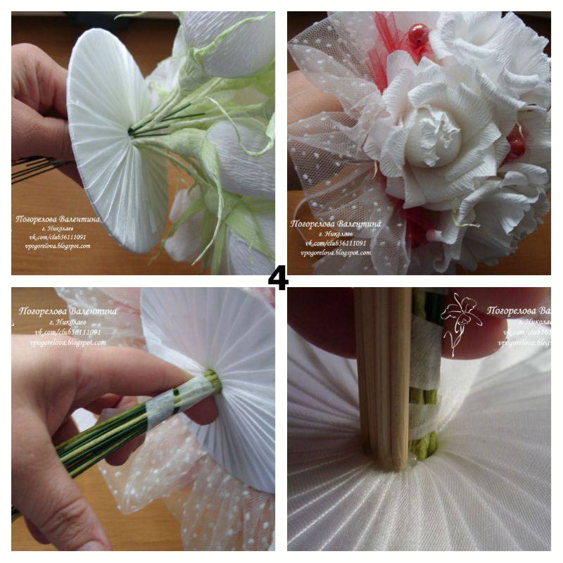 Свадебный букет своими руками. как сделать букет из тюльпанов? украшения для невесты