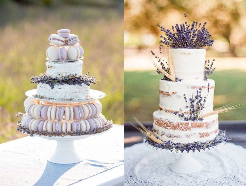 Свадебный торт в стиле прованс – изысканная простота