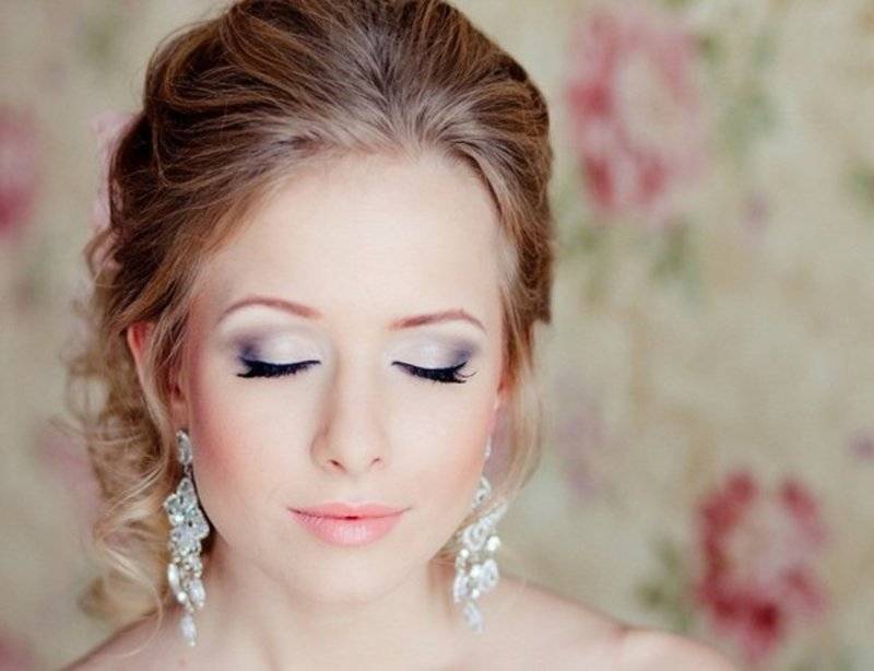 Свадебный макияж для серых глаз — 60 фото красивых идей макияжа