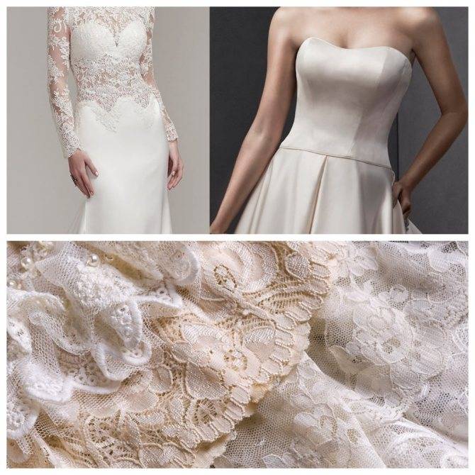 Ткань для свадебного платья - советы, рекомендации и мнение специалистов