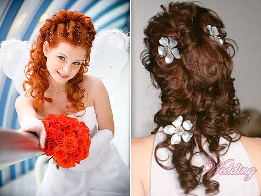 Свадебные прически на длинные и средние волосы: более 100 фото | volosomanjaki.com