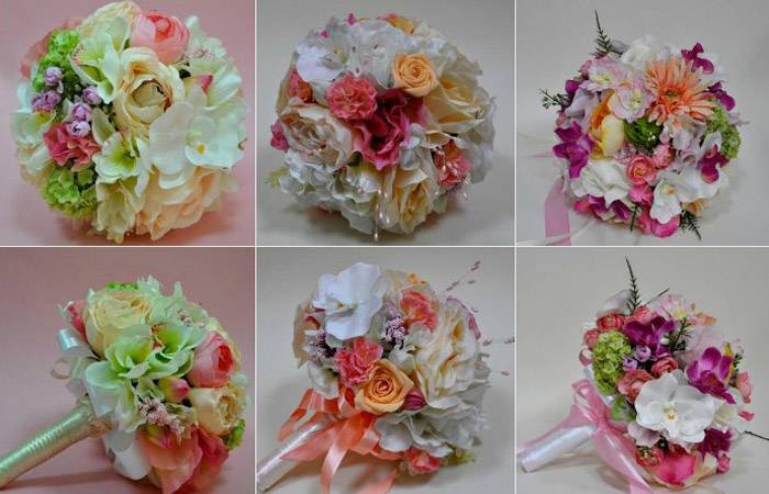 Свадебный букет из искусственных цветов своими руками сделать несложно, следуя правильным советам