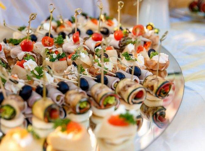 Свадебное меню на 30 человек в кафе & дома? (или ресторане) летом [2019] – варианты блюд и дополнительные советы