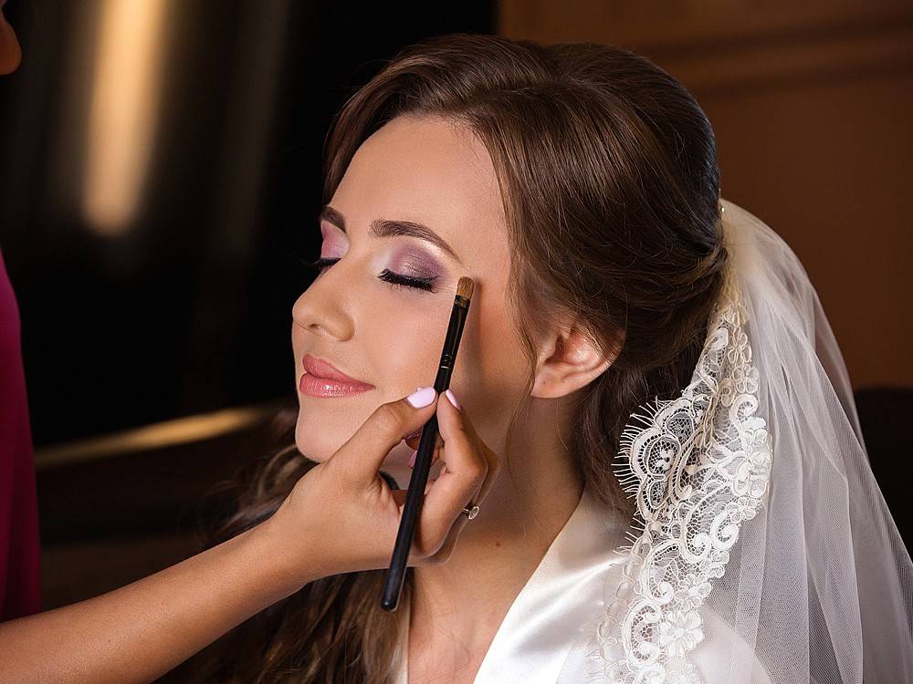 Уроки свадебного макияжа, техника, примеры и правила