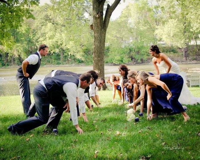 Как выбрать развлечения для гостей на свадьбе летом на природе