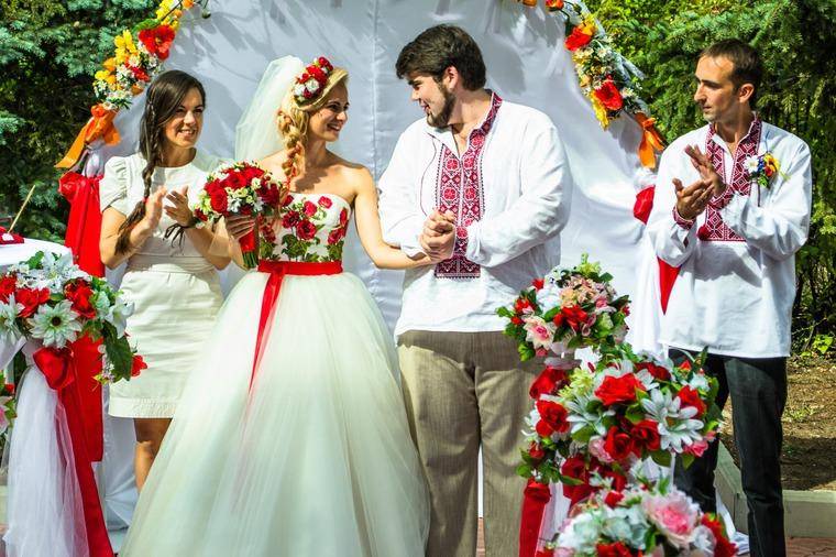 Традиции украинской свадьбы. видео обычаев народа в статье