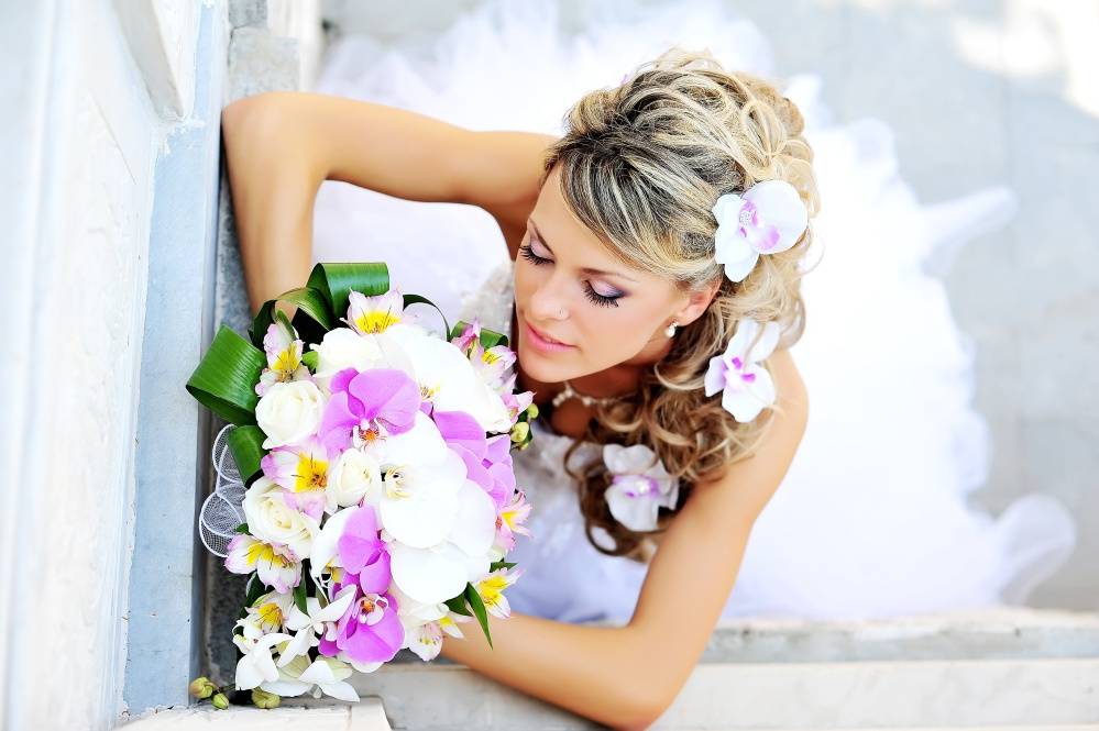 Свадебные прически: самый полный гид — 165 образов на осень и далее