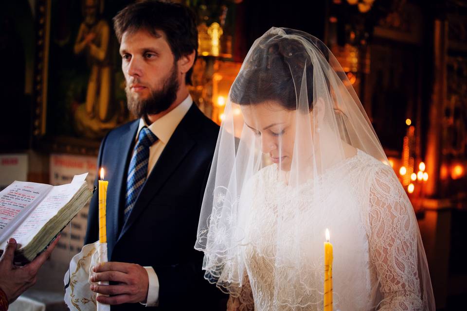 Как отметить венчание после церкви правильно, гости на обряде венчания