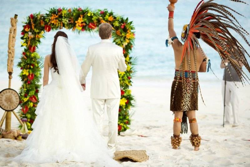 Свадебная церемония в мексике