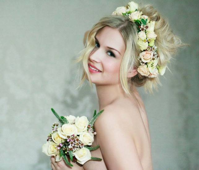 ᐉ свадебные венки на голову - обзор и мастер-класс - svadebniy-mir.su