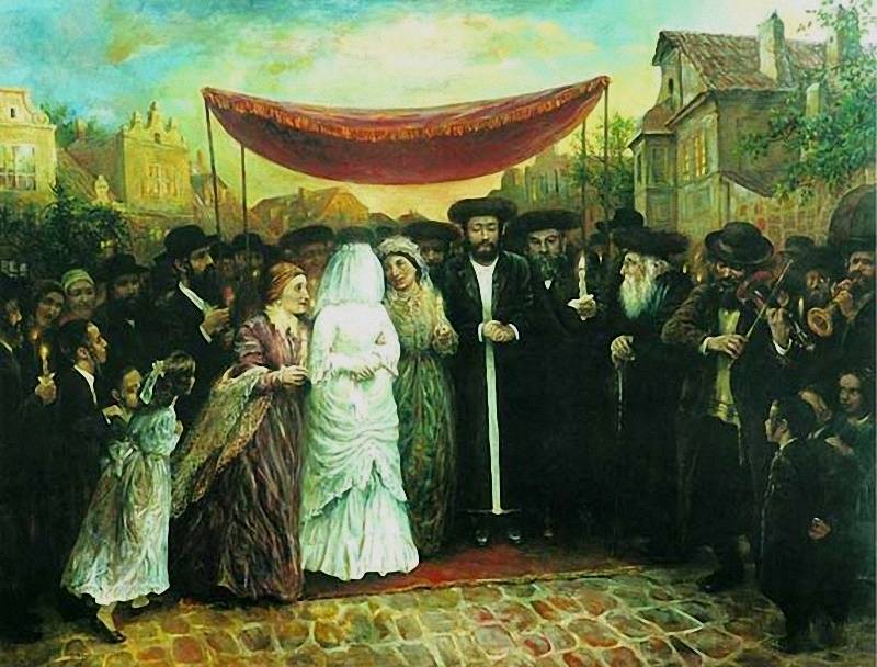 Еврейские свадебные традиции и обычаи