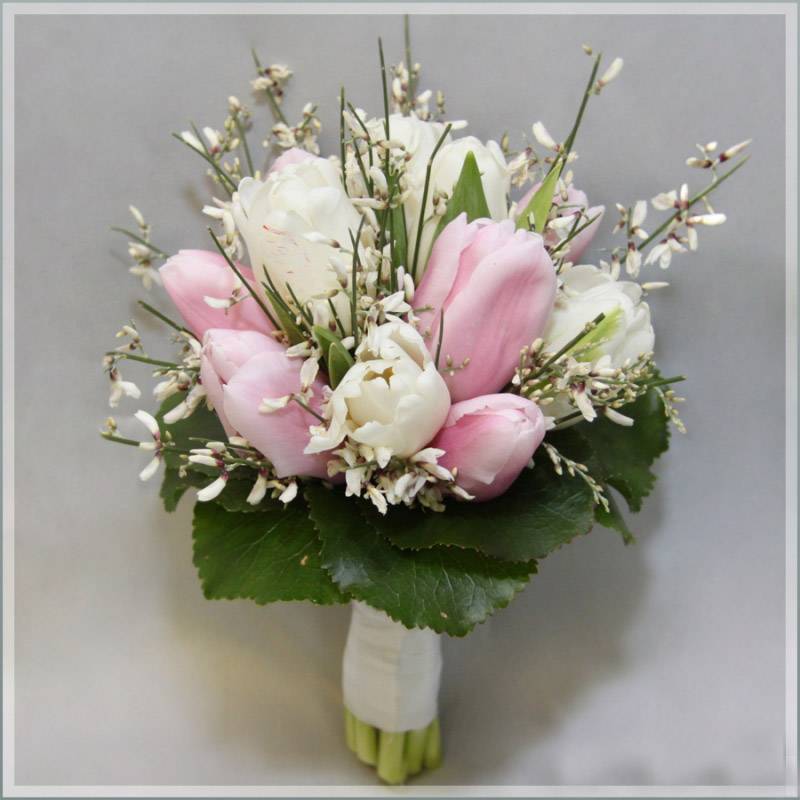 ᐉ свадебный букет своими руками. как сделать букет из тюльпанов? украшения для невесты - svadba-dv.ru