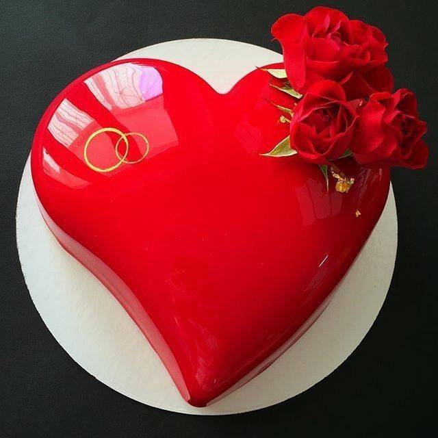 Как сделать торт сердце. торт сердце рецепт, для девочки, на день влюбленных, на день рождения, маме. свадебный торт сердце