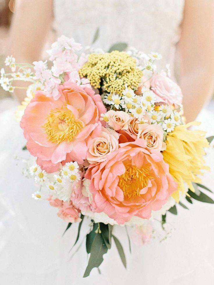 Оформление свадьбы в персиковом цвете