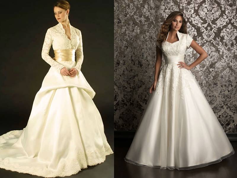 Как выбрать цвет свадебного платья: приметы и суеверия о наряде