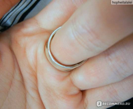 Что делать, если обручальное кольцо стало велико - можно ли уменьшить размер кольца