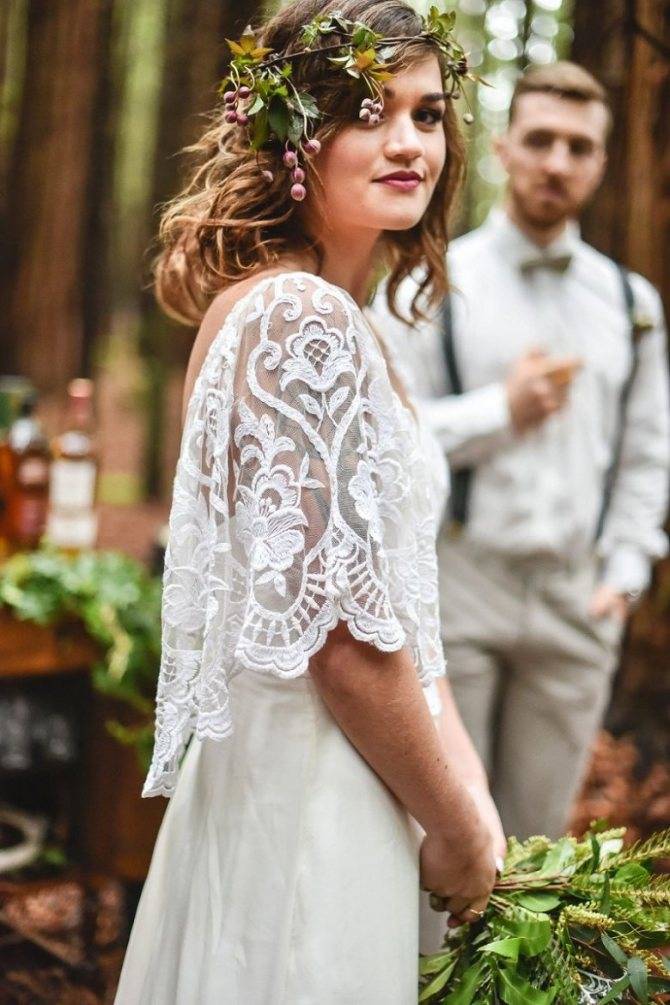 Платье для невесты в богемном стиле: как выбрать подходящий вариант