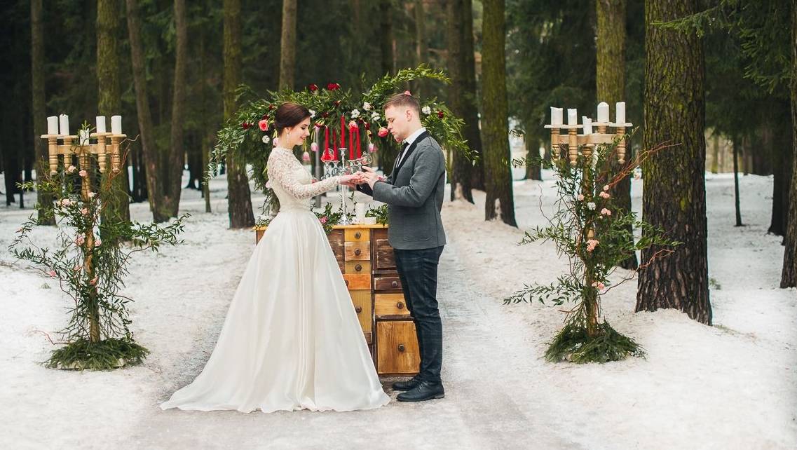 7 плюсов проведения свадьба зимой и 17 примет к ней