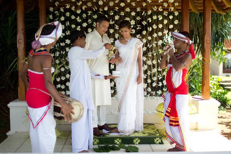 Свадебная церемония на шри ланке