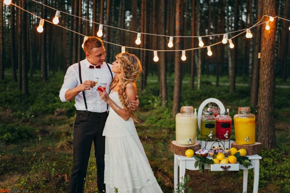 Как организовать свадьбу на природе: советы и идеи