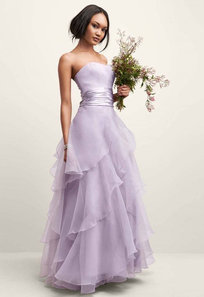 Свадебное платье — фиолетовое, лавандовое, лиловое