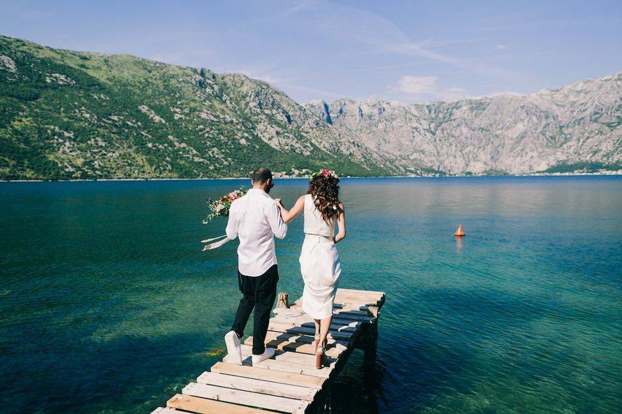 Воплощенная в реальность мечта – свадьба в черногории: для двоих или большой компании