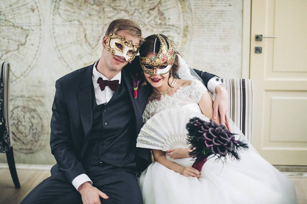 Черно-белая свадьба: идеи оформления, образ молодоженов и гостей, фото и видео
