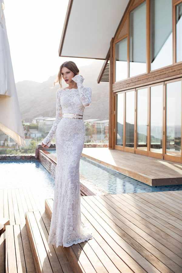 Роскошь кружева: секреты выбора ажурного свадебного платья