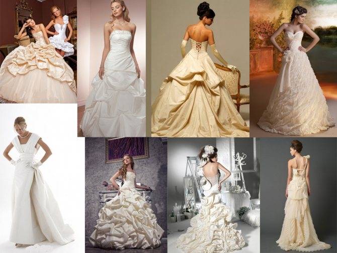 Ткани свадебных платьев