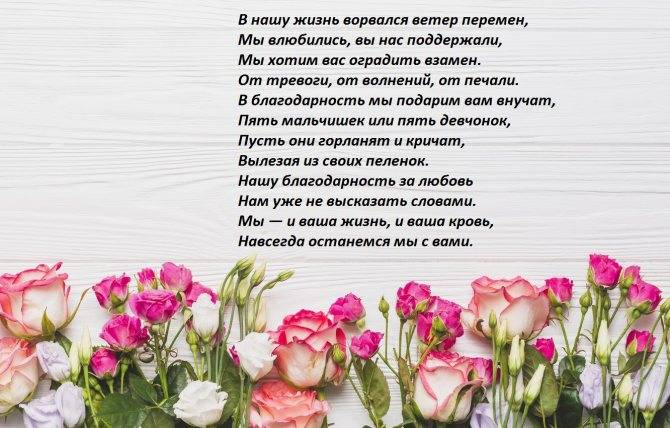 Трогательные слова благодарности родителям на свадьбе :: syl.ru