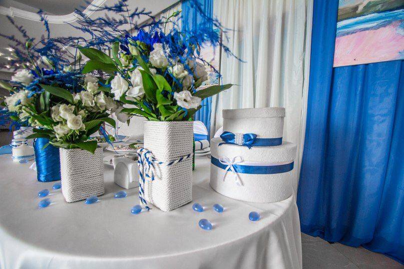 Свадьба в морском стиле: декорирование и примеры оформления зала