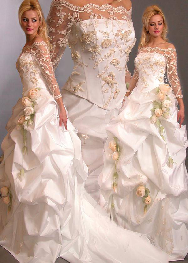 Свадебные платья ручной работы