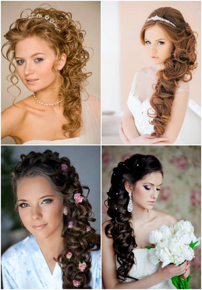 Свадебные прически с распущенными волосами: 50+ красивых фото