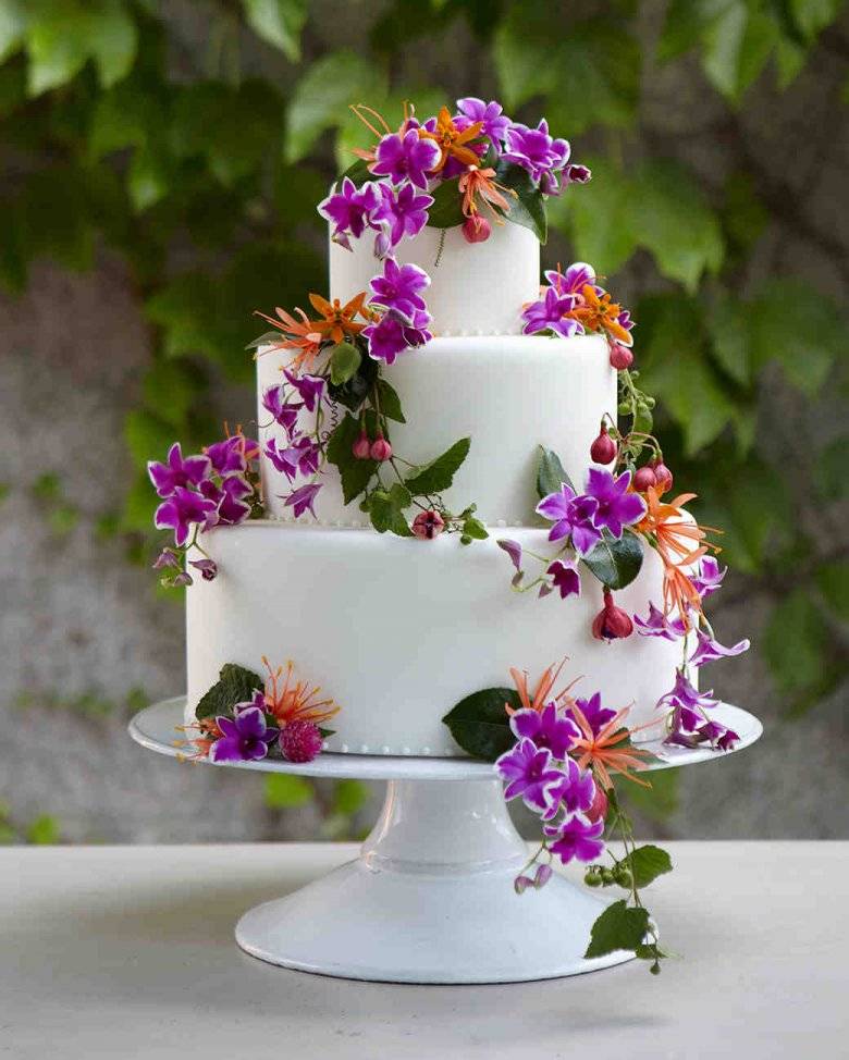 Свадебный торт в стиле прованс для свадьбы – фото