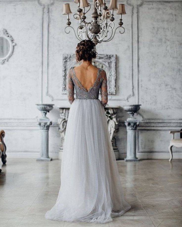 ᐉ синее свадебное платье для невесты - фото и видео обзор - svadebniy-mir.su