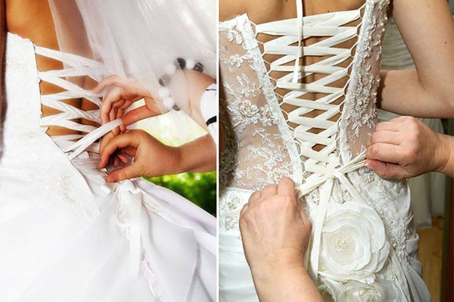 Как шнуровать свадебное платье: полезные советы и инструкции