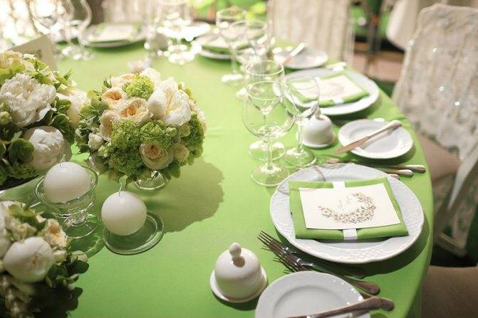 Свадьба в желто-зеленом цвете — идеи по оформлению